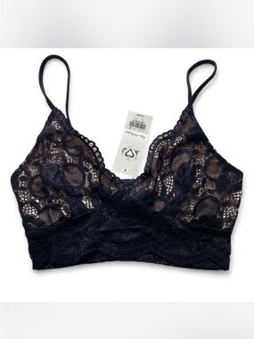 Miss Selfridge- Lace Bralette, SIZE:  US 4, UK 8